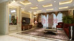 龙发320平米别墅装修彰显奢华品质欧式客厅装修图片