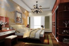 时尚大气卧室设计方案现代卧室装修图片