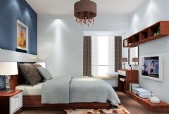 时尚大气卧室设计方案现代卧室装修图片