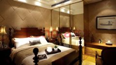 远洋万和城200平米演绎时尚混搭现代卧室装修图片