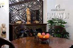 保利十二橡树庄园美式风格方案展示美式餐厅装修图片
