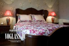 保利十二橡树庄园美式风格方案展示美式卧室装修图片
