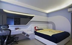 宜家风格儿童房设计方案现代卧室装修图片