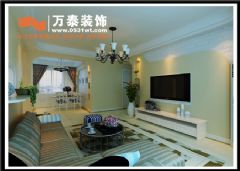 中海国际107平现代简约风格现代简约客厅装修图片