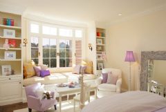 利用飘窗提高房间的采光度和美化度现代卧室装修图片