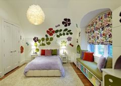 利用飘窗提高房间的采光度和美化度现代卧室装修图片