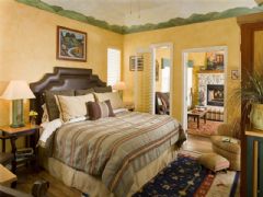 成都尚层装饰别墅装修欧美风格效果图欣赏（三十二）美式卧室装修图片