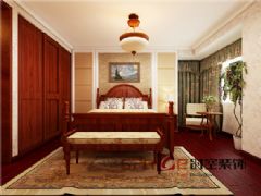 天山新公爵美式卧室装修图片