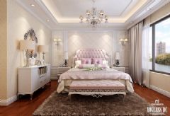 百瑞景御苑别墅欧式风格方案展示欧式卧室装修图片