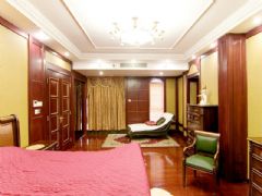 美式风格的豪华别墅设计图地中海卧室装修图片