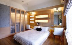 海伦堡千鹭湾中式风格方案展示中式卧室装修图片