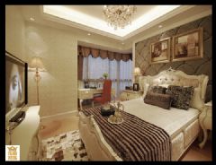 长沙传奇装饰之“北辰三角洲”欧式卧室装修图片