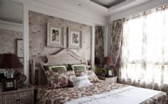 法式风格二居室家装图欧式卧室装修图片