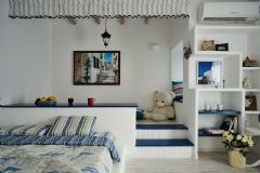海蓝地中海风地中海风格客厅装修图片