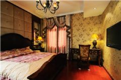 古典欧式风格别墅欧式卧室装修图片