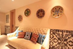 摩洛哥中式奢华混搭别墅中式客厅装修图片
