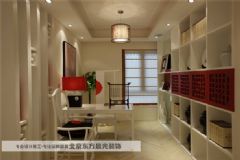 昌平中式别墅设计中式客厅装修图片