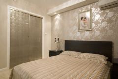 84平中式雅居装修案例中式卧室装修图片