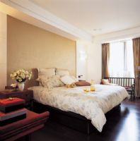138平中式禅风三居雅居中式卧室装修图片