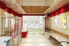 蒸蒸日上面食店空间设计餐馆装修图片