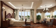 佳乐国际城150平米美式卧室装修图片