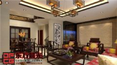 传统中式别墅设计效果图400平中式客厅装修图片