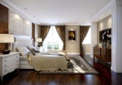 最新地毯与家具搭配设计欧式卧室装修图片
