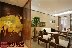 北京古典四合院装修设计中式客厅装修图片