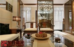 北京古典四合院装修设计中式客厅装修图片
