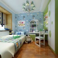 青岛崂山区远洋风景欧式卧室装修图片