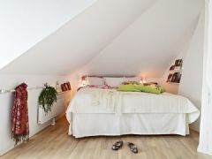 93平北欧清新时尚公寓欧式卧室装修图片