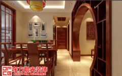 中式家居装修设计中式餐厅装修图片