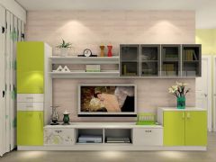 2014创意时尚客厅电视柜设计现代客厅装修图片