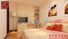 温馨舒适现代别墅装修设计中式卧室装修图片