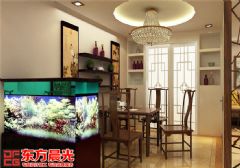 北京中式风格别墅装修设计朴实无华中式餐厅装修图片