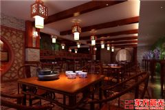 中式风格茶馆设计古典温馨茶馆装修图片