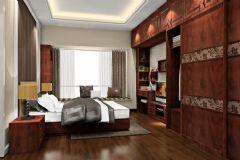 最新卧室家具搭配设计现代卧室装修图片