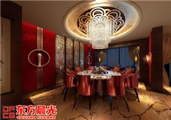 华丽喜庆中式风格北京酒店装修酒店装修图片