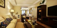 126平中式温馨装修案例中式客厅装修图片
