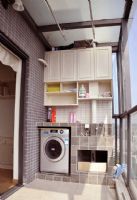 小户型阳台改造洗衣间创意设计现代风格阳台装修图片