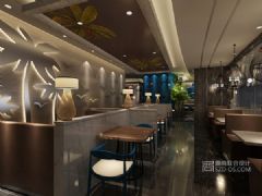 深圳主题餐厅设计-四季椰林椰子鸡餐馆装修图片