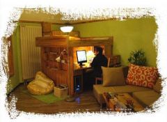 出彩的原木家庭设计田园客厅装修图片