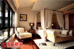 310平中式别墅装修设计实景图中式卧室装修图片