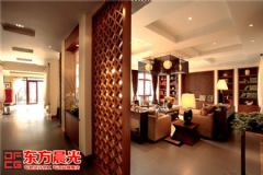 310平中式别墅装修设计实景图中式客厅装修图片