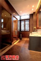 310平中式别墅装修设计实景图中式卫生间装修图片