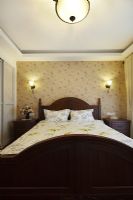 123平美式乡村雅居美式卧室装修图片