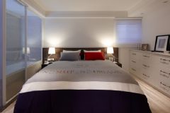 90平两居现代风格装修案例现代卧室装修图片