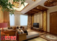 中式风格别墅装修设计古典芬芳古典客厅装修图片