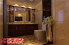 中式风格北京别墅装修设计朴实芳华中式卫生间装修图片