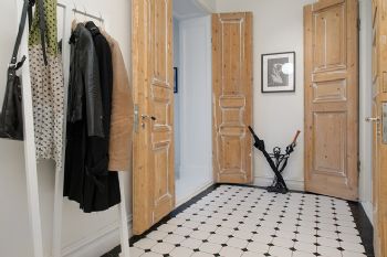 120平北欧风格温馨公寓欧式过道装修图片